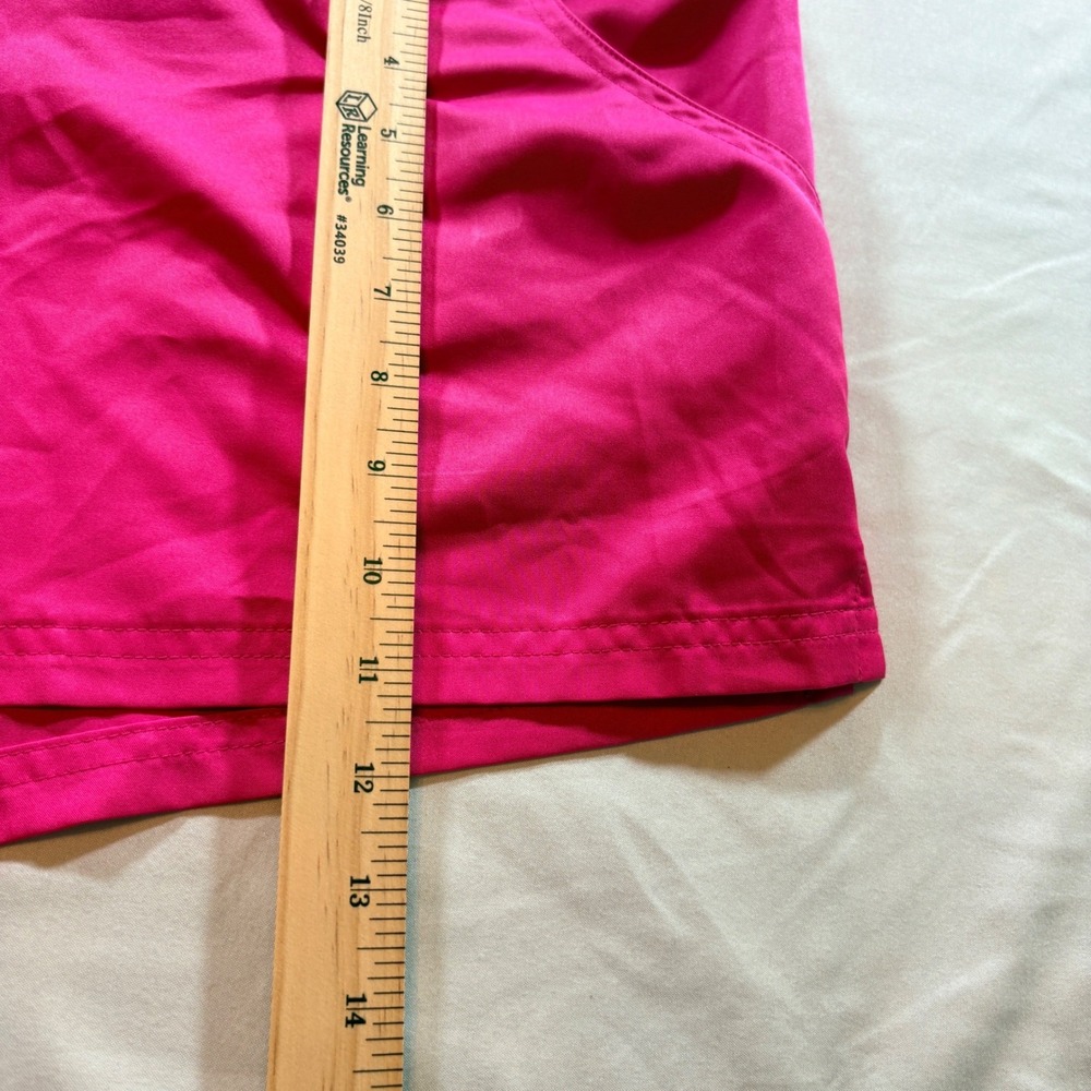 Adidas Climalite Golf Shorts Womens 12 Pink Performance Active Athletic Short - Picture 10 of 10